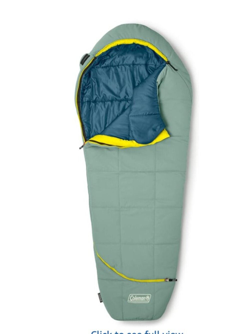Coleman Big Bay 0/20/40°F Cold-Weather Sleeping Bag NEW